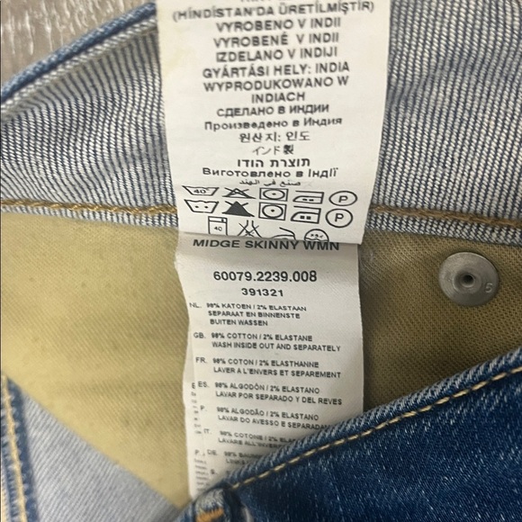 Women’s G-Star Dark Originals raw denim midge skinny size 25x30 - Picture 4 of 5